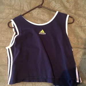 Navy Adidas Tank